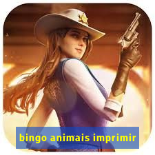 bingo animais imprimir